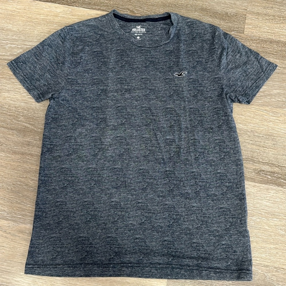 GUC Hollister Must Have Collection Adult T, Size Small in Heathered Navy